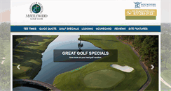 Desktop Screenshot of myrtlewoodgolf.com